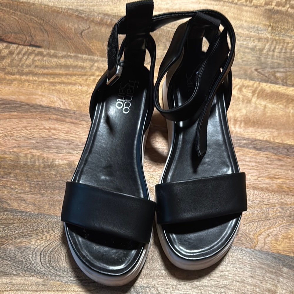 Franco Sarto Black Women's Sandals